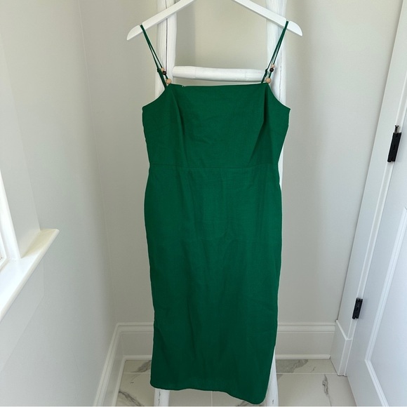 rachel zoe green dress MISS ROSIE DRESS WITH REMOVABLE TRAIL RED 9-10 main image 0